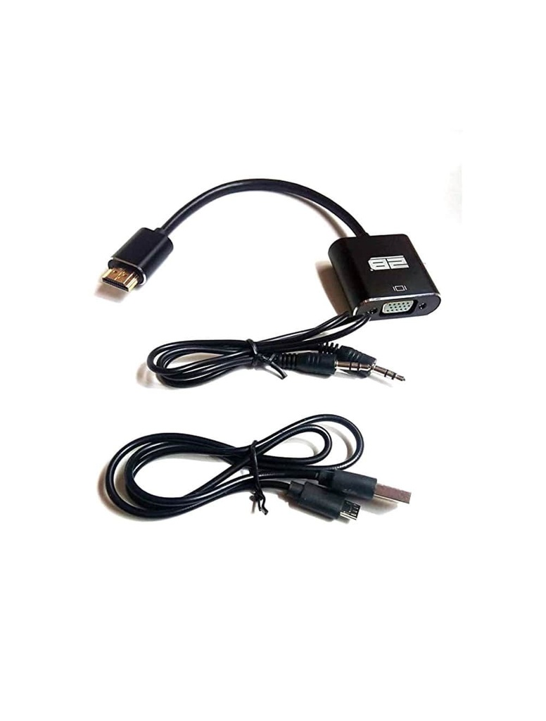 2B DC138 DisplayPort to VGA Cable - Black