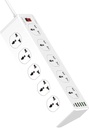 LDNIO SC10610 2500W 10 SOCKETS with 5 USB Ports and 1 TYPE-C PD PORT, DESKTOP