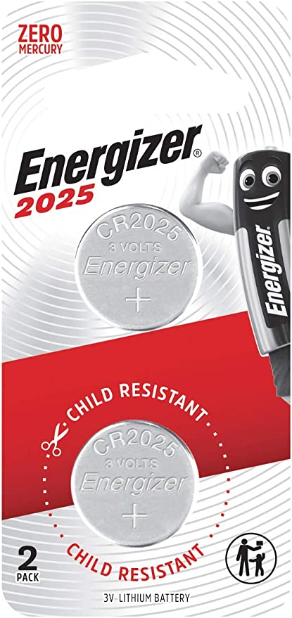 Energizer Coin Battery, 2025 SIMBA Card