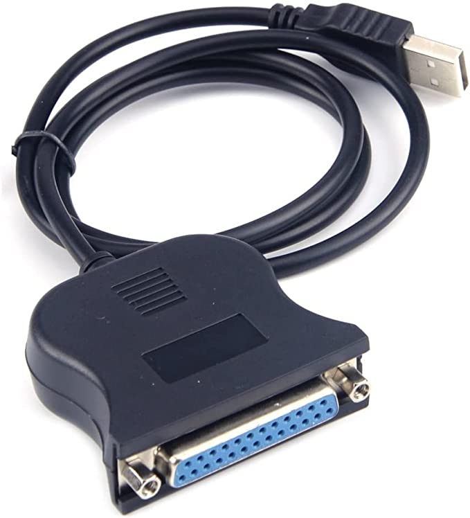 2B ( CV923 ) Converter USB2.0 -to parrel port Type A DB 25F