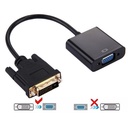 DVI 24+1 Male to VGA Female Adapter