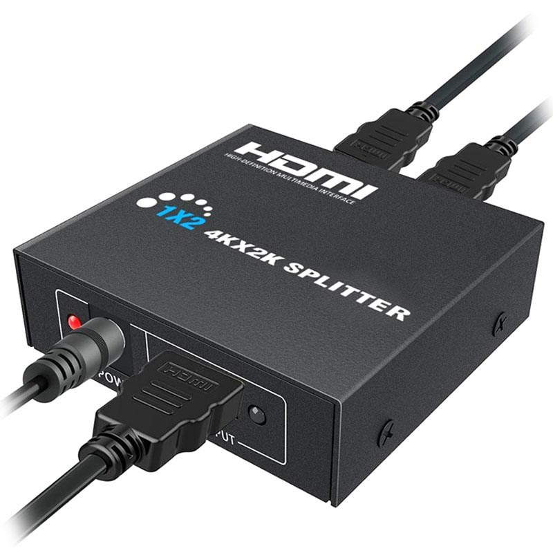 [hd 2*1] HDMI Splitter Full HD 1080p Video HDCP HDMI Switch Switcher 1X2 Split 1 in 2 Out Amplifier Display For HDTV DVD PS3 PS4 2*1
