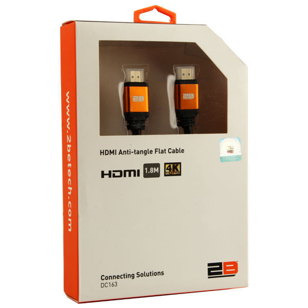 [DC163] 2B DC163 - HDMI to HDMI - 1.8 Meter