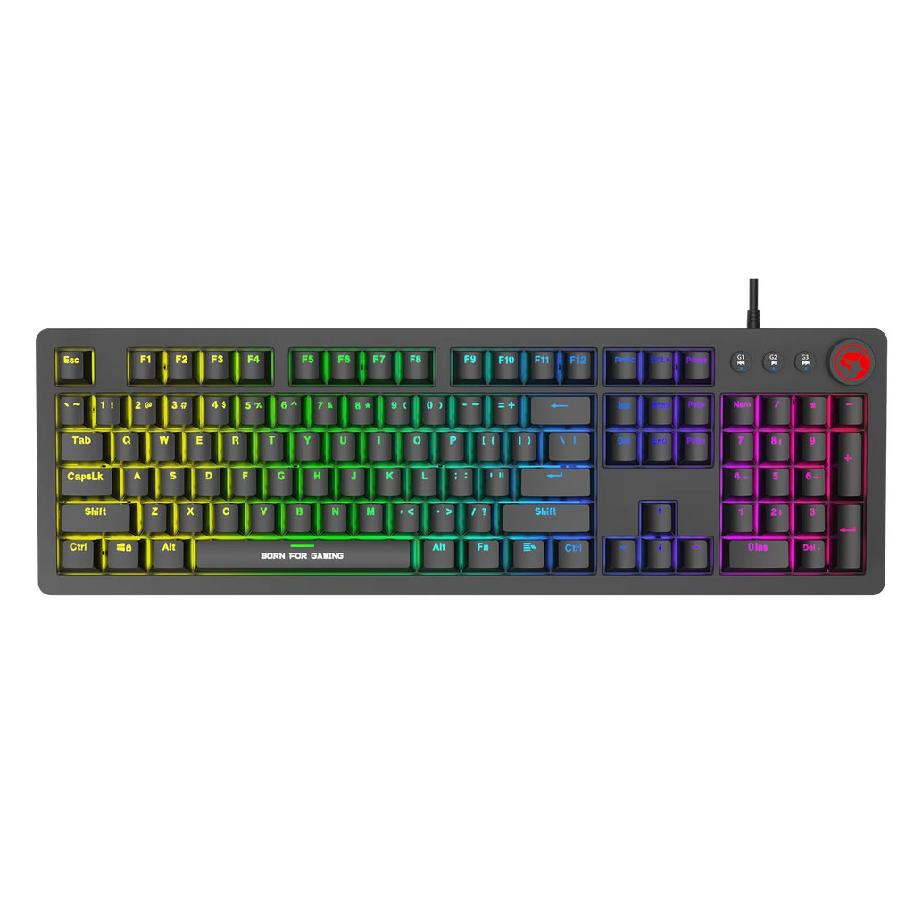Keyboard Marvo KG917 KB057 Mechanical Gaming Black