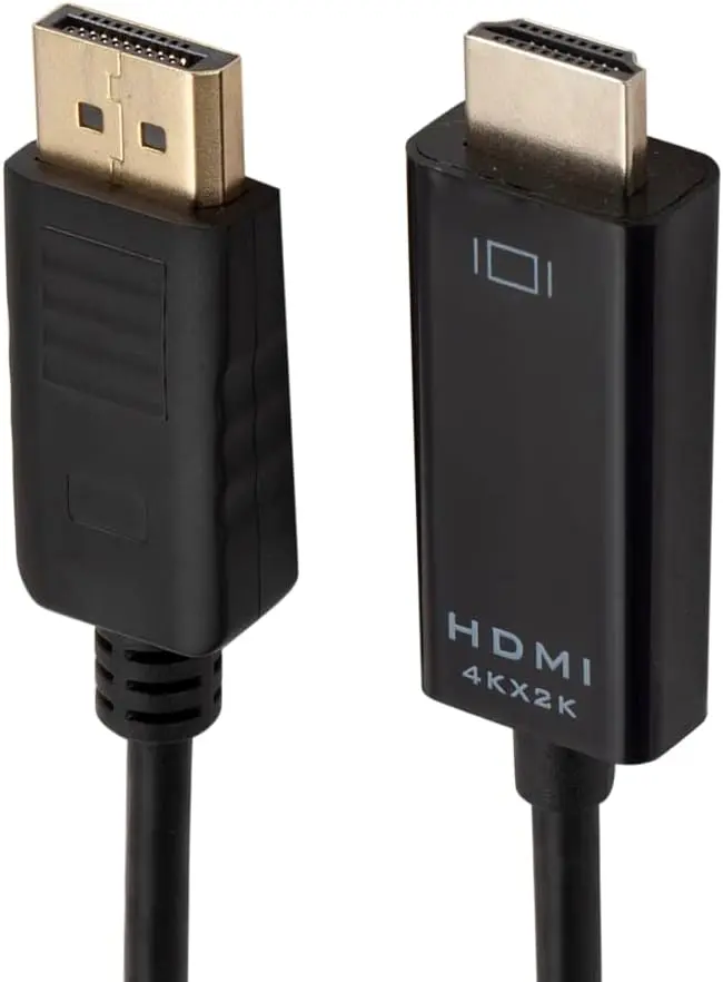 Display port to hdmi cable 1.5m-black
