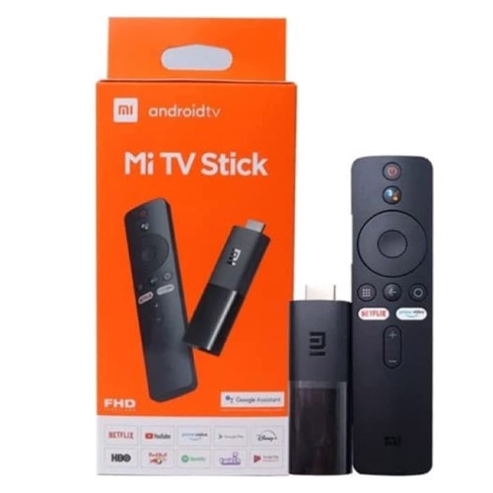 Xiaomi Mi Android TV Stick with Built in Chromecast Without Adapter – Full HD 1080p (MDZ-24) - Black