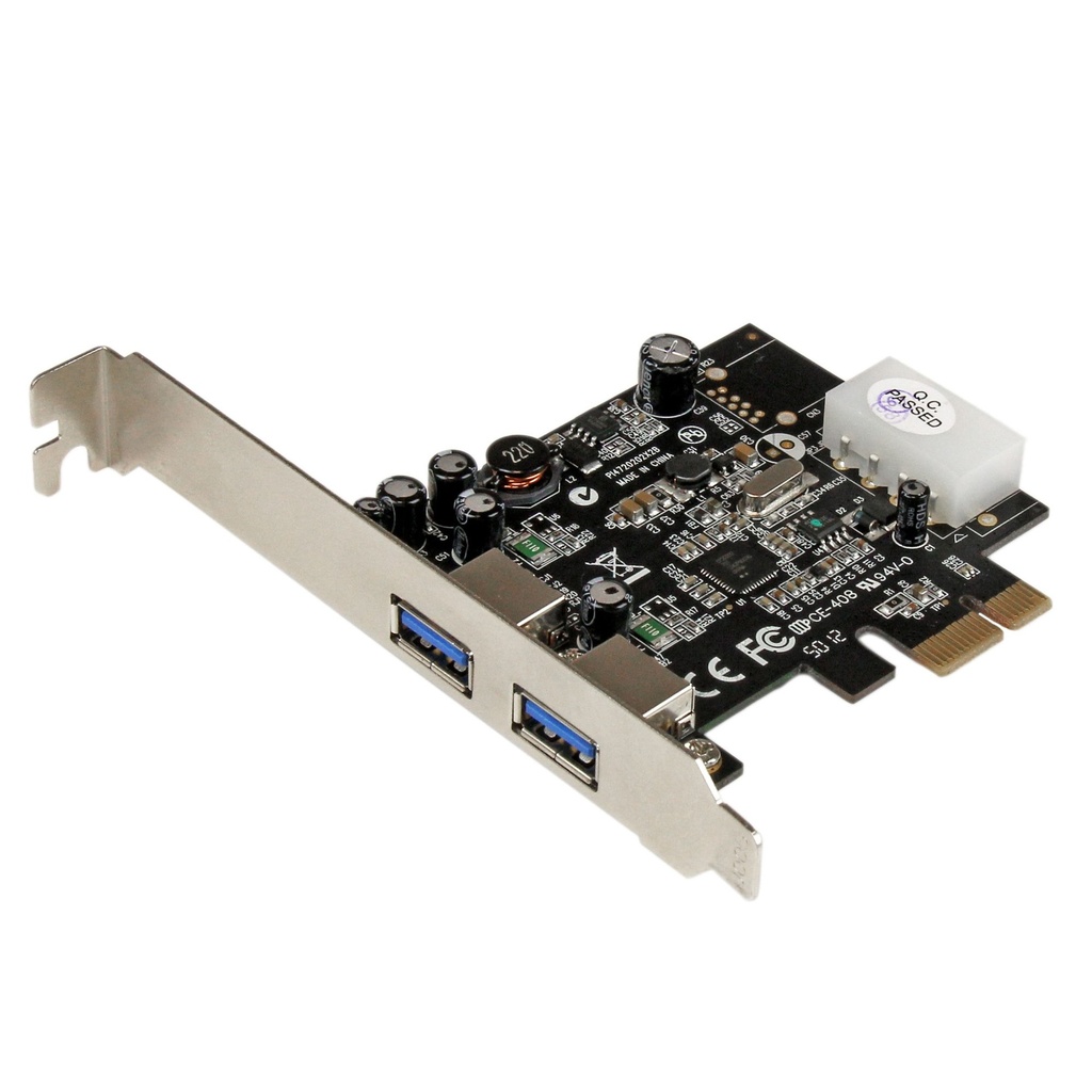 2-Port PCIe USB 3.0 Expansion Card, up to 5 Gbps