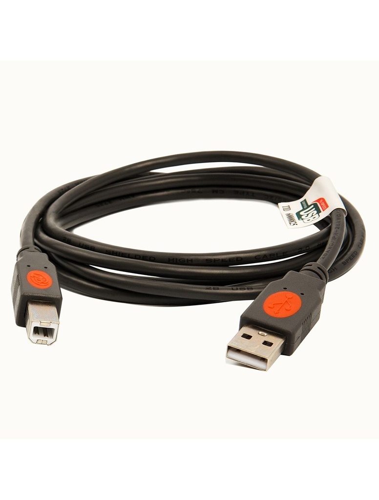 2B (DC117) - USB 2.0 Printing Cable A/B - 1.8M - Gray