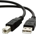 2B DC107 USB 2.0 Type-A to Type-B Printer Cable, 1.8 m