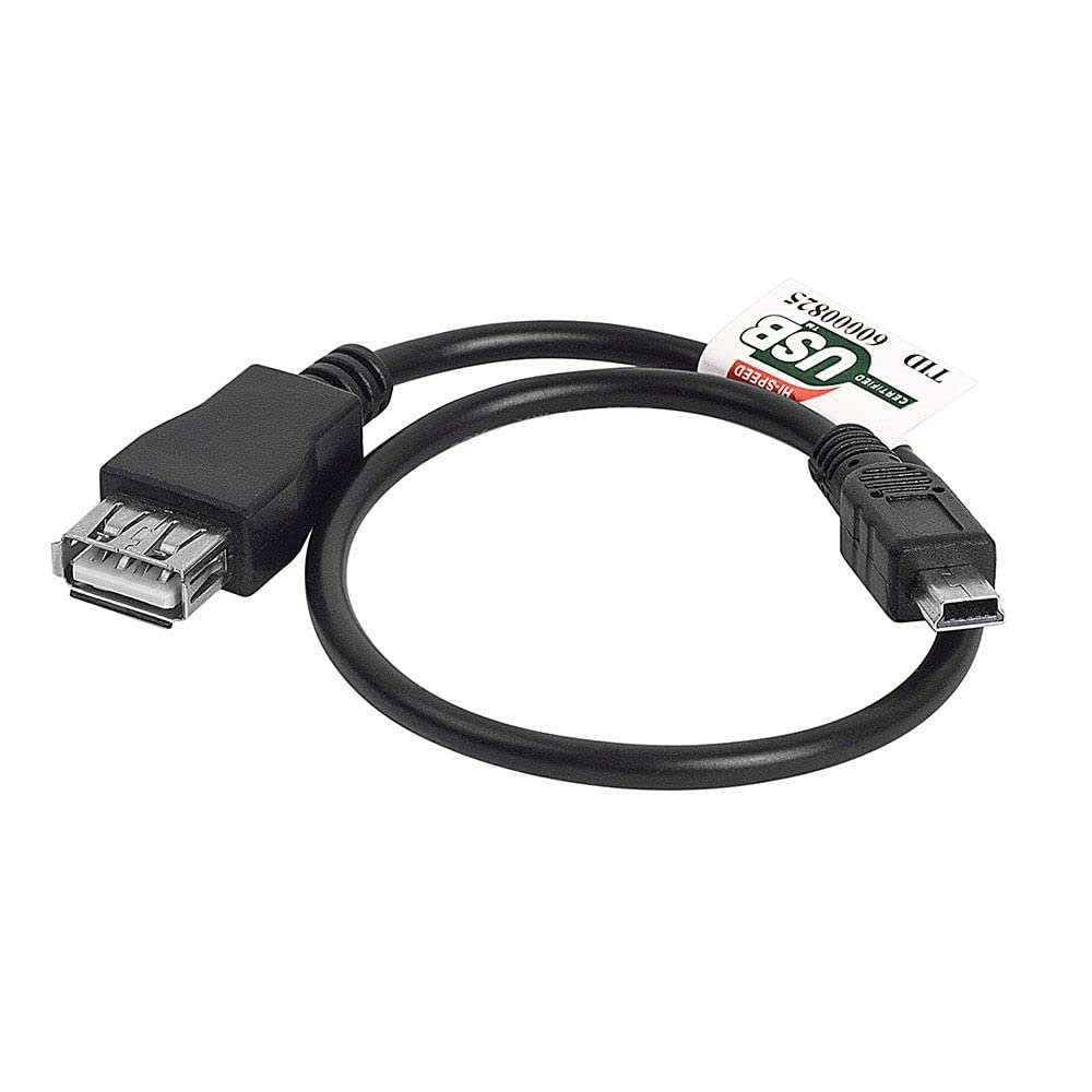 2B DC062 - Cable USB mini 5 pin Male To USB Type A Female - 30CM