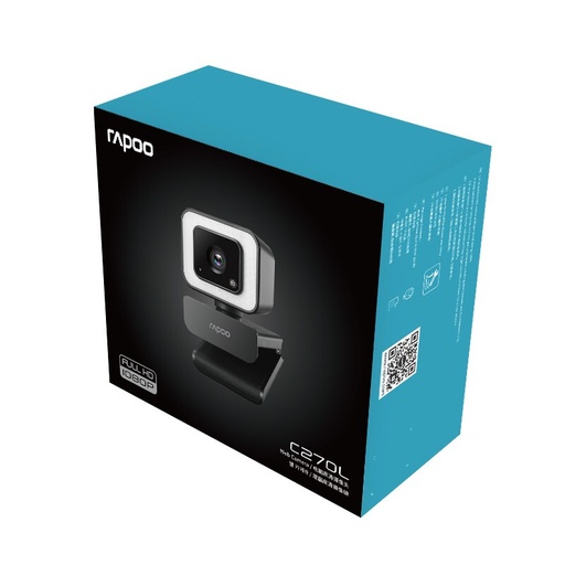 كاميرا ويب Rapoo C270L، HD