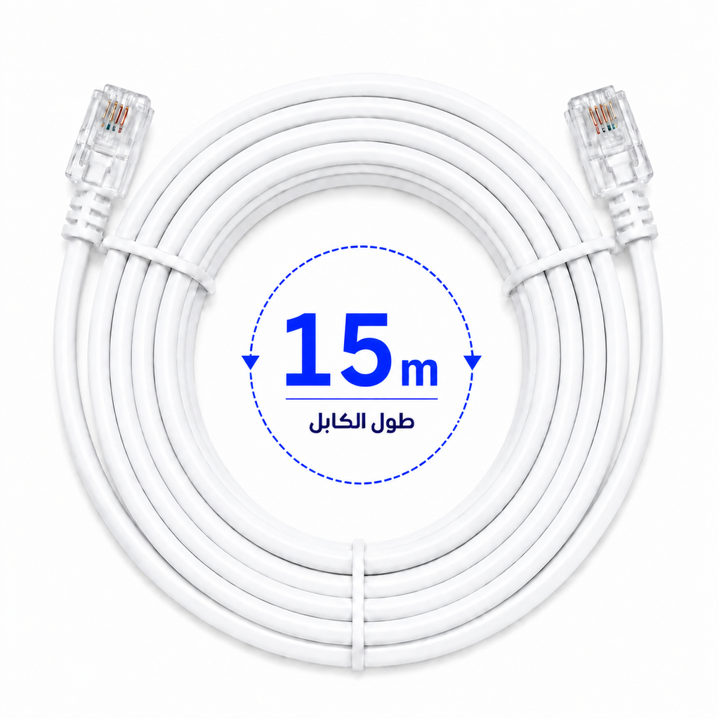 [TE 15M AP] CAPLE TELEPHONE 15M POINT
