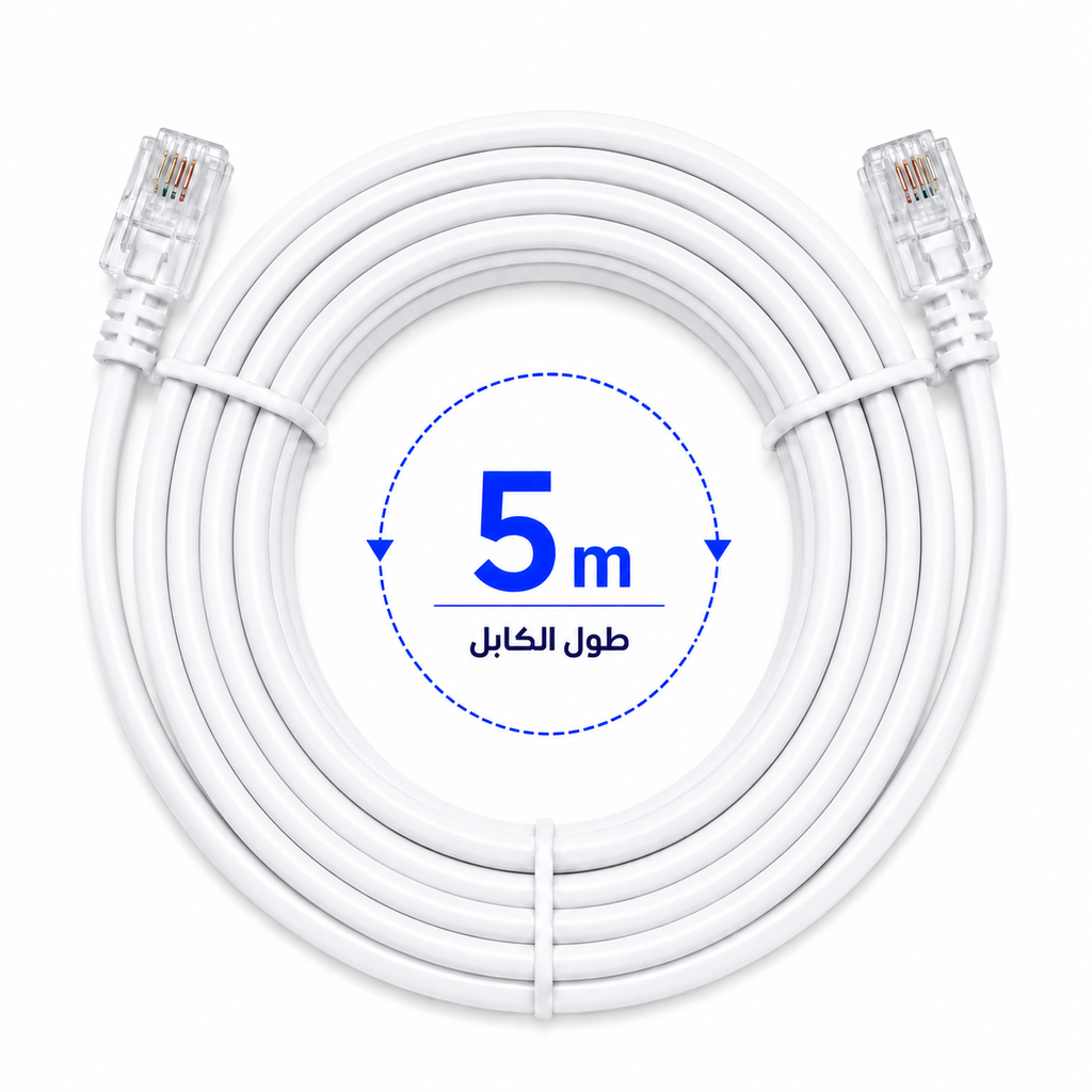 [TE 5M APL] CAPLE TELEPHONE 5M POINT