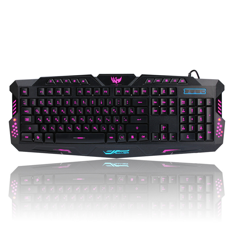 Keyboard Tiger E-MKB660 Gaming Wired Black Pink
