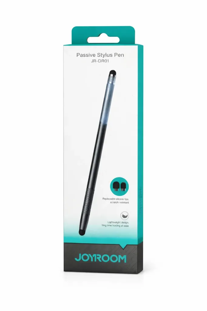 Joyroom JR-DR01 Passive Stylus Pen for Touch Screens, Dual-head Silicone Tips