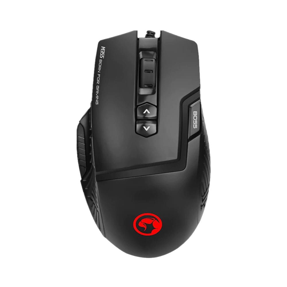Mouse Marvo M355 Thumb 7200 Gaming Backlit Black