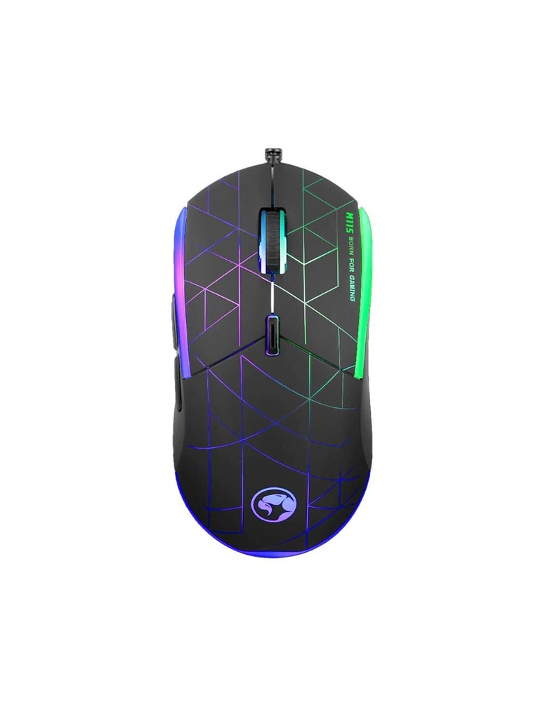 Mouse Marvo M115 4000 Gaming Black