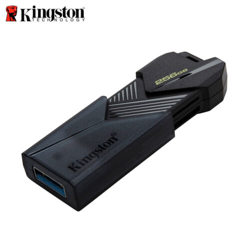 Kingston 256GB DataTraveler Exodia Onyx USB 3.2 Gen 1 USB Flash Drive Moving Cap