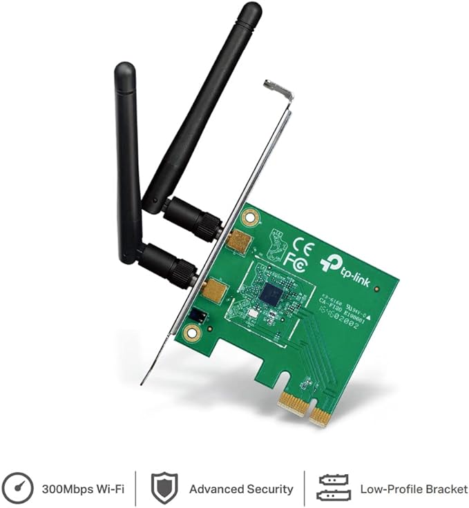TP-Link TL-WN881ND | 300Mbps Wireless N PCI Express Adapter 