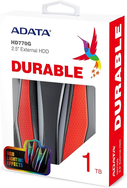 قرص ADATA HD710 Pro محمول بسعة 1 تيرابايت وUSB 3.1