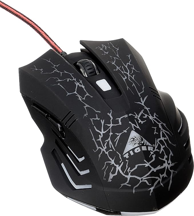 Mouse Tiger E-GM050 Wired Black