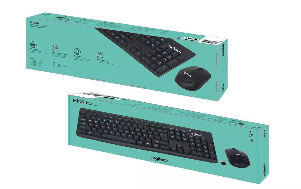 Keyboard & Mouse Combo Logitech MK290