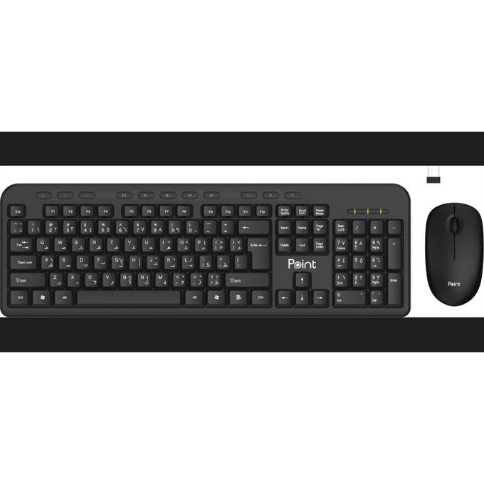Keyboard & Mouse Combo Point PT-805 Wireless