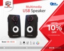 Double Bass S404 USB Multimedia Speakers with RGB
