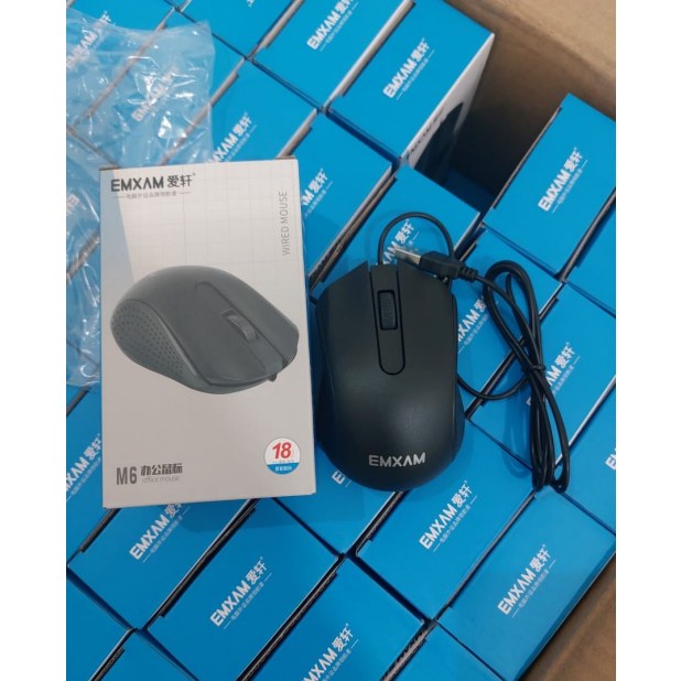 MOUSE USB EMAX M6 OFFICE MOUSE