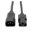 Power Cable Heavy-Duty PDU Power Cord, C13 to C14 - 15A, 250V, 14 AWG UPS ORIGINAL