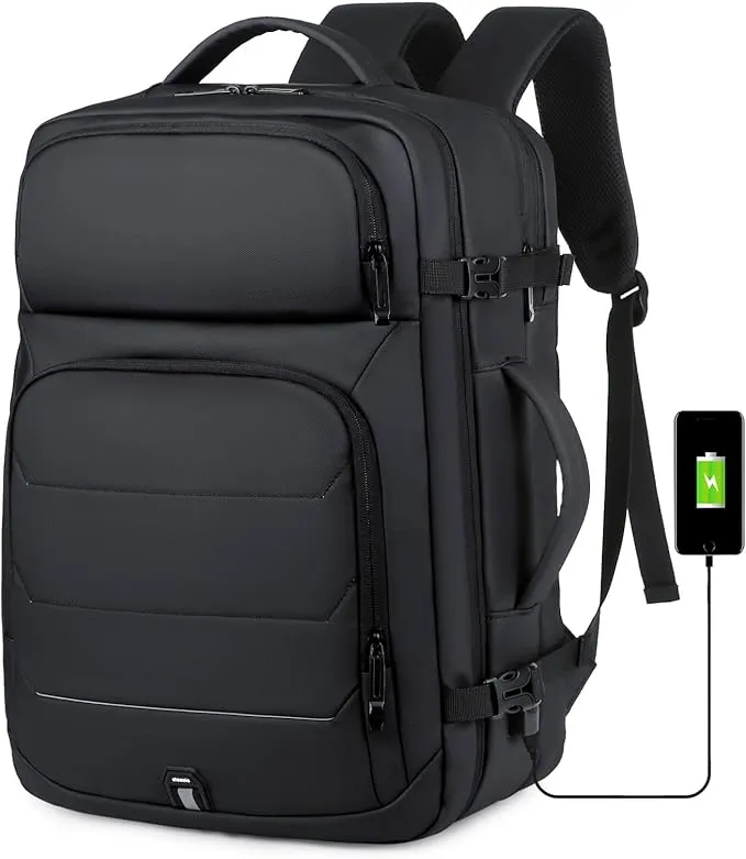 Rahala 2201 Laptop Backpack-17 Inch-Black