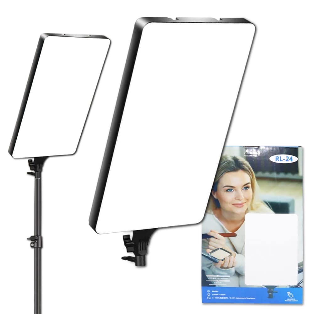 [RL-24] LED Fill Panel Light, Professional Video & Photography RL-24