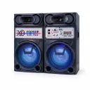 Subwoofer 9 inch Double Plastic XO