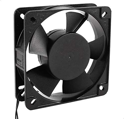 GDSTIME 80mm 8cm CPU Fan, 80mm x 25mm Brushless DC 12V 3PIN Brushless PC Computer Case Cooling Fan