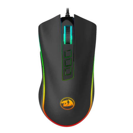 Redragon COBRA M711-FPS Flawless sensor, LK Optical Switch , 24000DPI Gaming Mouse, 16.8 Million RGB backlight