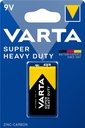 VARTA Superlife 9 V Zinc-Carbon Battery
