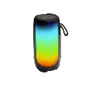 Pulse 5 Portable Bluetooth Speaker With LED Light | TF reader | USB | AUX Line in | Black