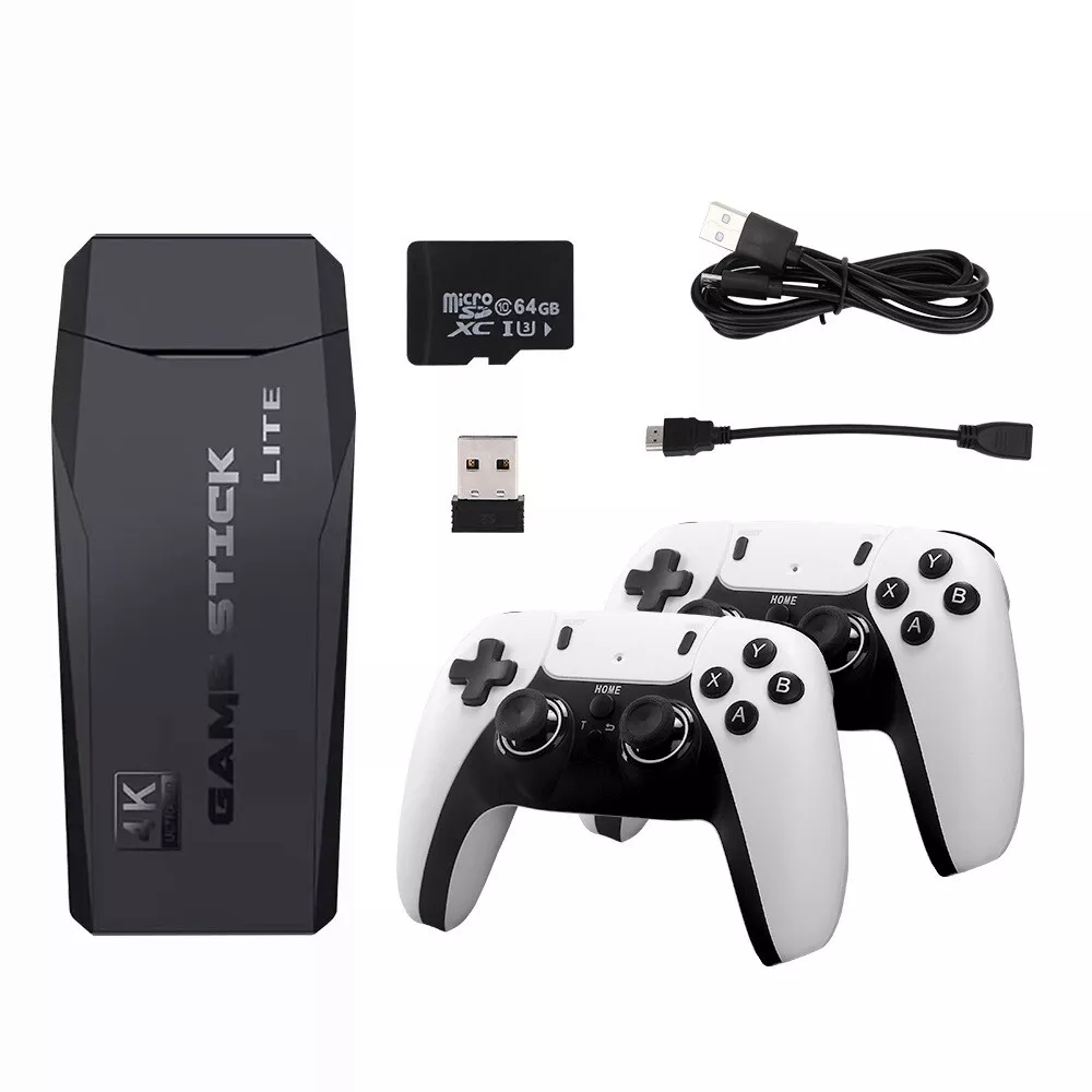 Ps5 PRO Video Game Console 2.4G Double Wireless Controller Stick 4K 41000 Games