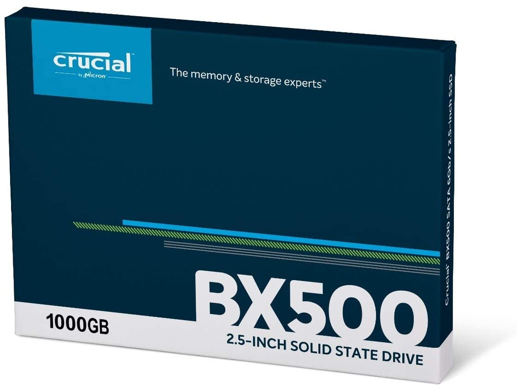 CRUCIAL BX500 1TB 2.5' SATA3 6Gb/s SSD - 3D NAND 540/500MB/s