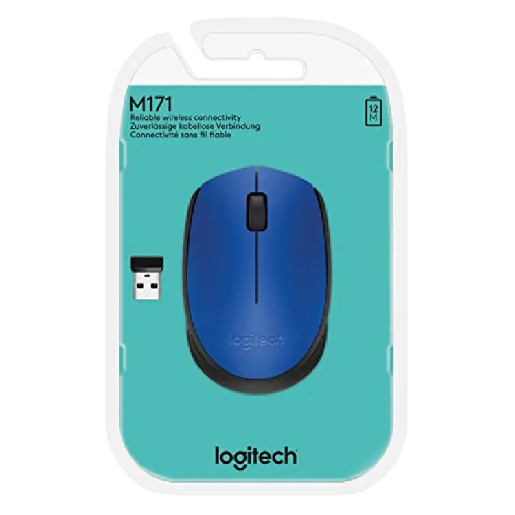 Mouse Logitech MO678 M171 Wireless Blue