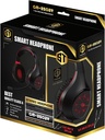 ST-Standard GM-3502LR Gaming Stereo Headphone 3.5mm with Mic For PC / Mobile / PS4 / Xbox One / Switch - Green/Black, Wired 