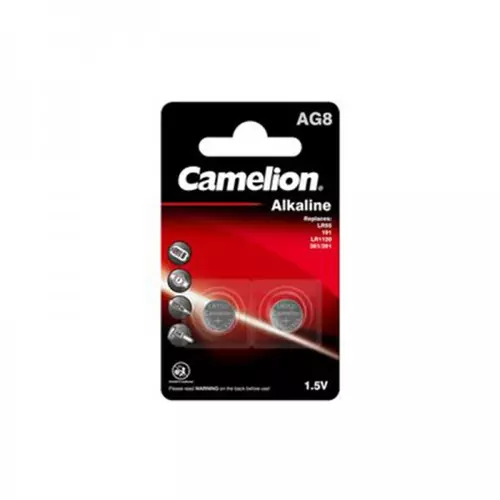 بطارية زر Camelion AG8 قلوية