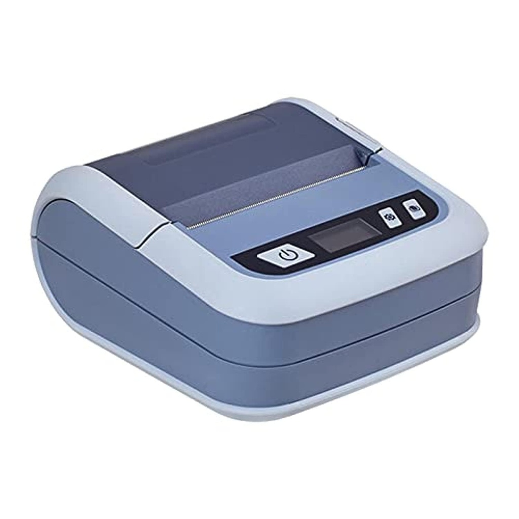 Xpinter Xp-P323B Portable Thermal Printer To Print Invoices 80M Size And Barcode Printer, Increase Productivity With High- Speed Printing Capabilities For Large Batches - Grey