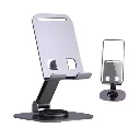 Ostin Metal Desktop Tablet Holder Table Cell Foldable Extend Support Desk Mobile Phone Holder Stand For iPhone 360 Degrees Rotatable