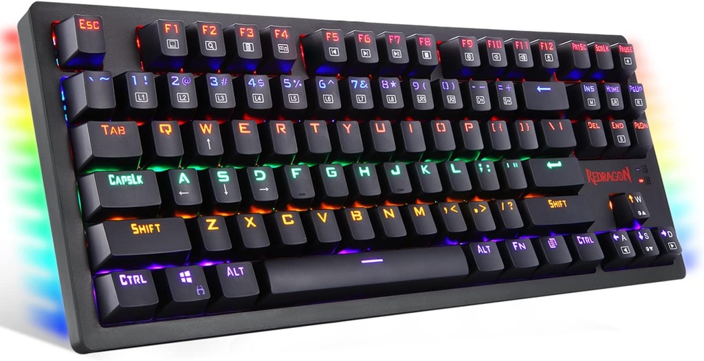 Keyboard Redragon K598 Knight Gaming Brown Black