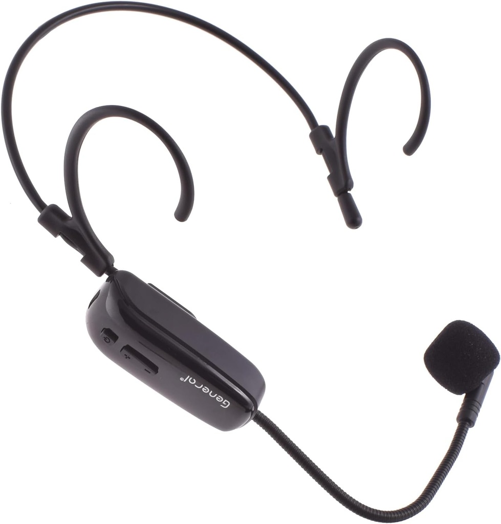 [GH-W1] General GH-W1 Headset Wireless MicroPhone - Black