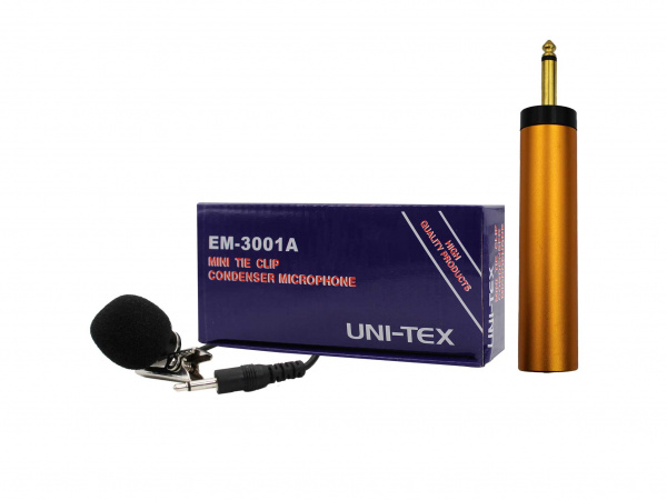 UNI-TEX EM-3001A Wired Microphone with Plug