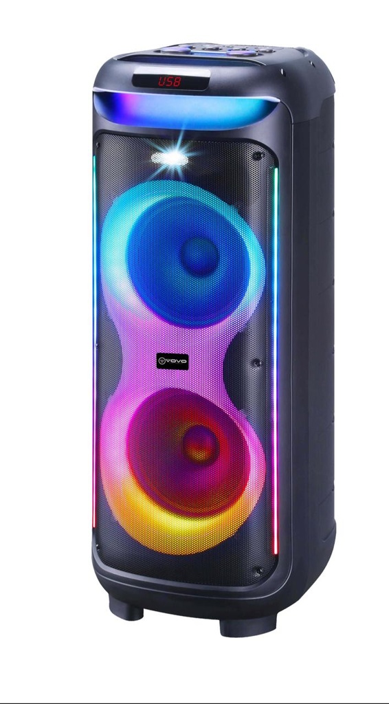 VOVO V-1175 RGB Rechargeable Party Speaker