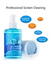 Screen Clener Gel Premium Laptop, PC, Camera Lens Cleaning Gel Spray with Premium Microfibers and Cleaning Brush (Fragnace Free 200ml)" for Computers, Laptops, Mobiles  (Big 1)