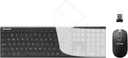 Keyboard Kolaura KL02 Ultra Thin Rechargeable Wireless Black